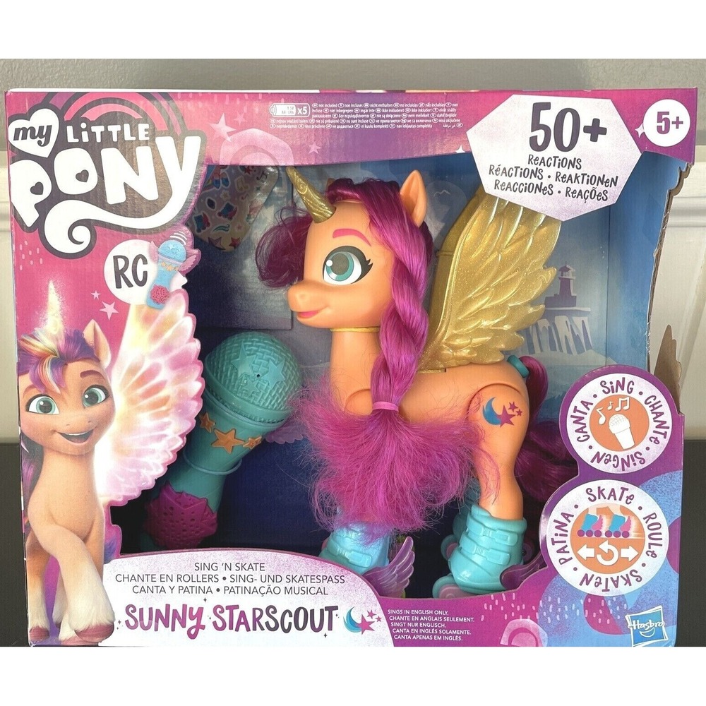 My Little Pony Sing 'N Skate Sunny Starscout RC Unicorn Toy New